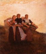 Winslow Homer Listen,Lark oil on canvas